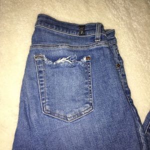 7 for all mankind skinny jeans ❤️